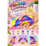 PERİBOİA Butter Squishy Gökkuşağı Oyuncak Tereyağ Sukuşi Stres Oyuncağı 1 Adet 13 Cm Boyut