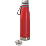 Periboia Çift Kat Paslanmaz Çelik Bardaklı 850 ml Taşıma Şeritli Termos Kamp Bebek Mama TERMOSU-8691 - Tek Renk - 1 lt