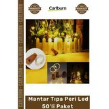 #Periled Dekoratif Günışığı Aydınlatma Şişe Süsleme Kaliteli Mantar Tıpa Peri Led 50'Li Paket