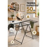 Perilla 17062 Fit Katlanabilir Çamaşır Kurutmalık 15 Metre Asma Alanı 50 kg Taşıma Kapasiteli