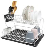 PERİLLA BEYAZ 71108 METAL 2 KATLI BULAŞIKLIK