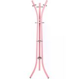 Perilla Metal Lobby 360 Ayaklı Portmanto Askılık Pembe 40 cm 185 cm