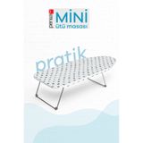 Perilla Mini Ütü Masası Pratik Ergonomik 30x74 cm Kompakt Tasarım