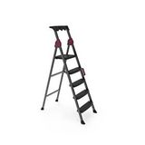 Perilla Perilla Comfort 4+1 Basamak Merdiven Antrasit