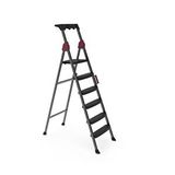 Perilla Perilla Comfort 5+1 Basamak Merdiven Antrasit