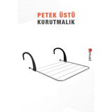Perilla Petek Üstü Çamaşır Kurutmalık 3,5 m Asma Kapasiteli - Gri - 50 X 51 X 17