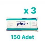 Perine Bölgesi Temizleme Havlusu 50 Adet Pine 3 Paket