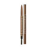 PERIPERA Doğal Görünüm Sunan Asansörlü Kaş Kalemi Peripera Speedy Eyebrow Auto Pencil (03 Brown)