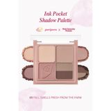 PERIPERA Mat Tonlarda 4'lü Far Paleti PERIPERA Ink Pocket Shadow Palette (09 Sonbahar Çiftlikten Gelen Taze Kokular)