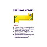 Periskop Modeli - 5 Adet - Çok Renkli