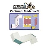 Periskop Yapim Seti 1 Paket Karton Periskop Model Seti Aynali Okul Sinif Deney Seti