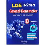 Periskop Yayınları Lgs 1. Dönem Sayısal Denemeler Matematik Fen Bilimleri 8 Deneme 320 Soru Video Çözümlü Yeni Nesil