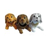 Periyedi 3 Adet Kafa Sallayan Köpek Araç Içi Aksesuar 17X9X7 cm Farklı Renklerde