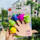 PeriYedi Finger Puppet Sebzeler Parmak Kukla Seti 5 Sebzeli Oyuncak Parmak Kukla