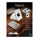PeriYedi mıknatıslı stres giderici oyuncak 35x55 cm 30 mıknatıslı FluoSlide Marsel marsel