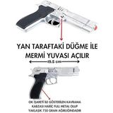 Periyedi Oyuncak Metal Kapsül Tabancası Gri