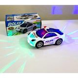 PeriYedi Oyuncak Pilli Polis Arabası 3d Işıklı Ve Siren Sesli