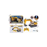 PeriYedi Uzaktan Kumandalı Şarjlı PALETLİ EXCAVATOR 1/18 Boy Full Fonksiyon Kepçe Hareketli Işıklı