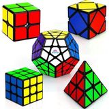 PeriYedi Zeka Küpü Seti 2X2,3X3,Pyramid,Skewb,Megaminx Speed Cube Set 5 Parça