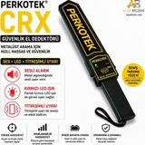 Perkotek Crx Güvenlik El Dedektörü – Hızlı ve Hassas Metal Tespiti