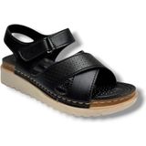 Perla 3503-26 Cilt Ultra Soft Anatomik Kadın Sandalet - Siyah