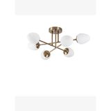 PERLA 6'LI GOLD AVİZE 32X81 CM