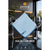 Perla Petra Dünyası Kalın Cam Bezi Mikrofiber 40x40 cm