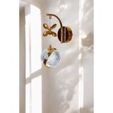 PERLA ŞIK LED APLİK KELEBEK TAŞLI SARKIT ROSE GOLD PERLA LED APLİK ROSE GOLD