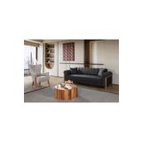 Perla Sofa Kitkat Ahşap Yataklı Sandıklı Koltuk Takımı Antrasit