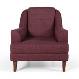 Perla Sofa Lafonten Berjer Keten Bordo