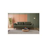Perla Sofa Madrid Üçlü Yataklı Koltuk Bora Yeşil