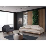 Perla Sofa Nelson Koltuk Takımı Babyface Krem - Bej