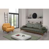 Perla Sofa Nelson Koltuk Takımı Bora Yeşil - Haki Yeşil