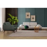 Perla Sofa Nelson Koltuk Takımı Keten Krem