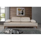 Perla Sofa Nelson Uclu Koltuk Babyface Krem