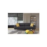 Perla Sofa Nobis Yataklı Kanepe Babyface Antrasit