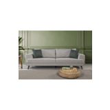 Perla Sofa Nobis Yataklı Kanepe Keten Krem
