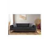 Perla Sofa Seneca Yataklı Kanepe Keten Antrasit
