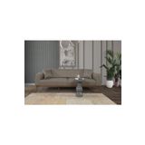 Perla Sofa Seneca Yatakli Kanepe Keten Koyu Yesil Kazayagi