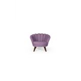 Perla Sofa Velar Berjer Keten Mor