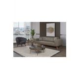 Perla Sofa Velar Koltuk Takimi Keten Kahve Kazayagi