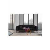 Perla Sofa Velar Yatakli Kanepe Babyface Siyah