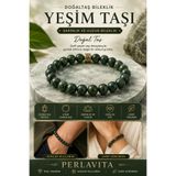 Perlavita Yeşim Taşı Sakinlik Ve Huzur Bileklik Doğal Taş