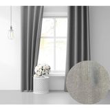 Perle Daily Series Açık Gri Rengi 200x270 cm Fon Perde