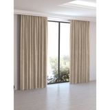 Perle Daily Series Bej Rengi 150x260 cm Fon Perde
