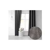 Perle Daily Series Gri Rengi 100x270 cm Fon Perde