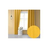 Perle Daily Series Güneş Sarısı Ada 300x250 cm Fon Perde