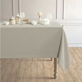 Perle Daily Series Kadife Dokulu Keten Rengi Masa Örtüsü - 150 x 260 cm - Açık Bej
