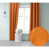 Perle Daily Series Mandalina Rengi 150x270 cm Fon Perde
