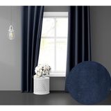 Perle Daily Series Uzay Mavisi Rengi 100x270 cm Fon Perde